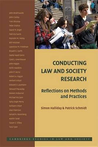 Cover image for Conducting Law and Society Research: Reflections on Methods and Practices