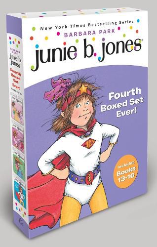 Cover image for Junie B. Jones Fourth Boxed Set Ever!: Books 13-16