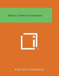 Cover image for Special Topics in Analysis