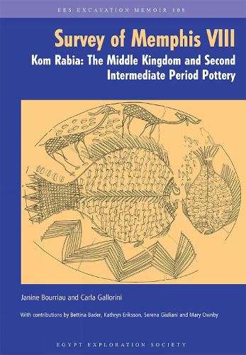 Cover image for The Survey of Memphis VIII: Kom Rabia: The Middle Kingdom and Second Intermediate Pottery