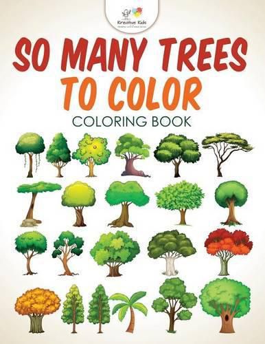 Cover image for So Many Trees to Color Coloring Book