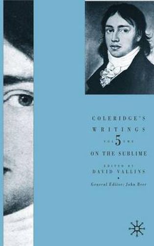 Cover image for Coleridge's Writings: On the Sublime