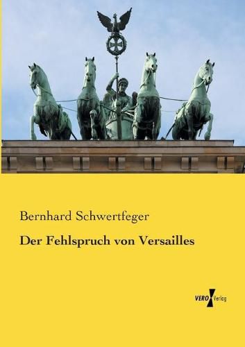 Cover image for Der Fehlspruch von Versailles