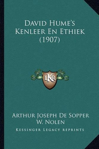 David Hume's Kenleer En Ethiek (1907)