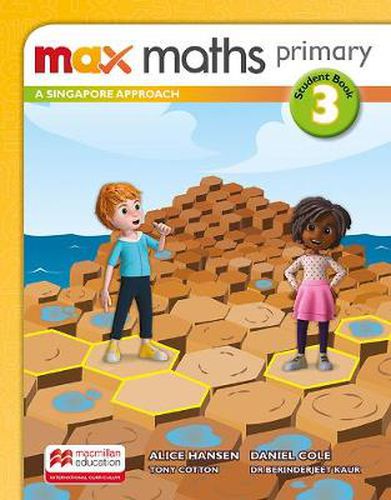 Cover image for Max Maths Primary A Singapore Approach Grade 3 Student Book