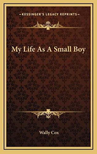 Cover image for My Life as a Small Boy My Life as a Small Boy