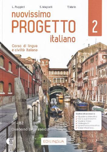 Cover image for Nuovissimo Progetto italiano: Quaderno degli esercizi + 2 CD audio + codice i-d-