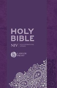 Cover image for NIV Larger Print Personal Purple Soft-Tone Bible