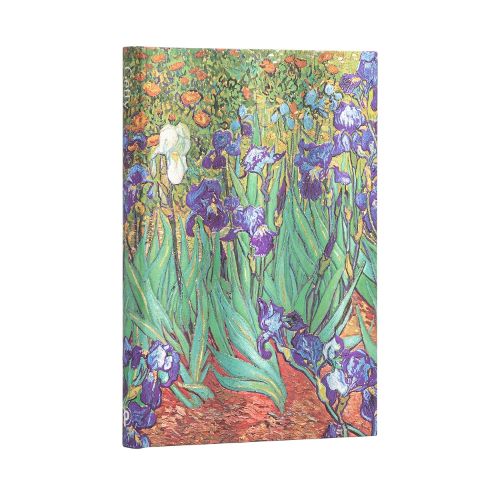 Cover image for Van Gogh's Irises Midi Lined Hardcover Journal