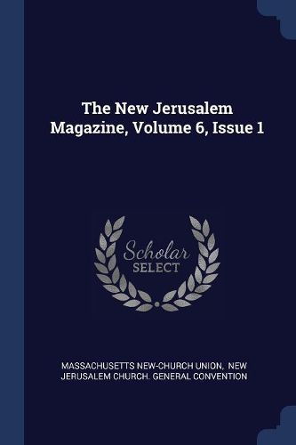 Cover image for The New Jerusalem Magazine, Volume 6, Issue 1