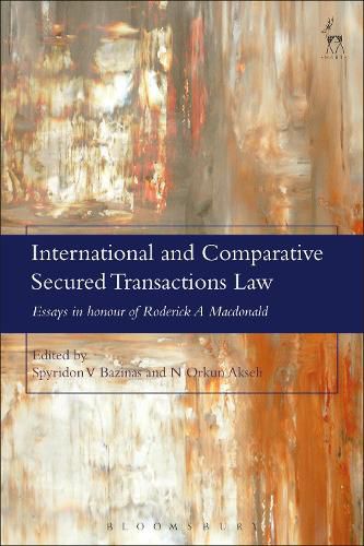 Cover image for International and Comparative Secured Transactions Law: Essays in honour of Roderick A Macdonald