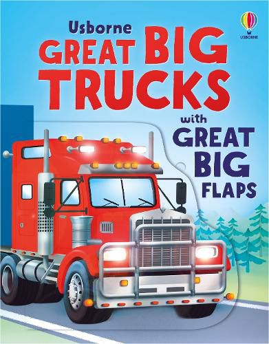 Cover image for Great Big Trucks (with great big flaps)