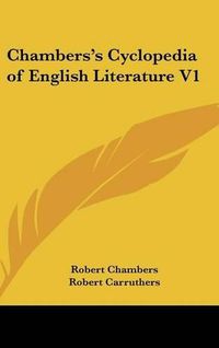 Cover image for Chambers's Cyclopedia of English Literature V1