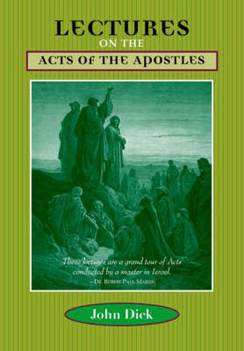 Cover image for Lectures on the Acts of the Apostles