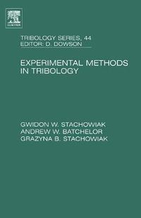 Cover image for Experimental Methods in Tribology