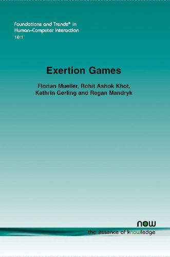 Cover image for Exertion Games