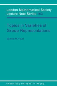 Cover image for Topics in Varieties of Group Representations