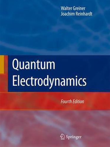 Cover image for Quantum Electrodynamics