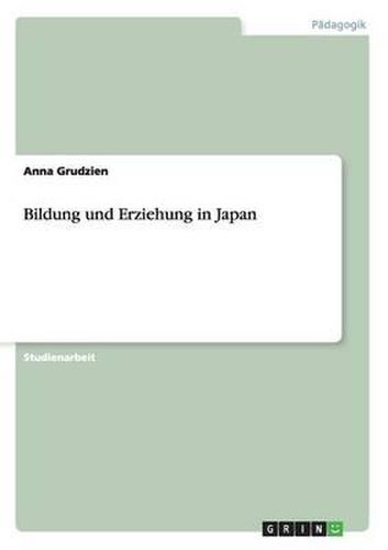 Cover image for Bildung Und Erziehung in Japan