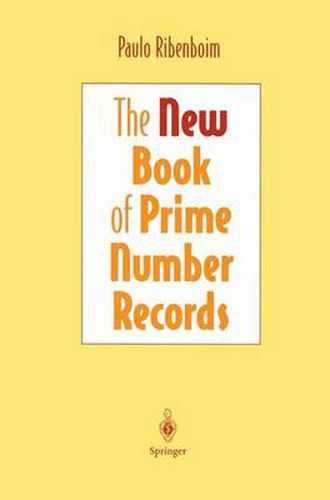 Cover image for The New Book of Prime Number Records