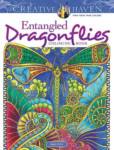 Cover image for Creative Haven Entangled Dragonflies Coloring Book