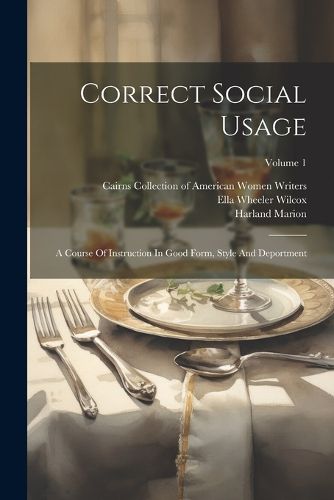 Cover image for Correct Social Usage