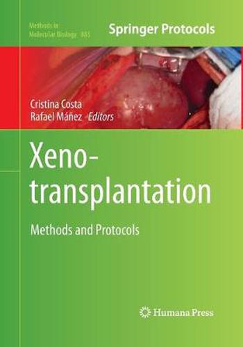 Cover image for Xenotransplantation: Methods and Protocols