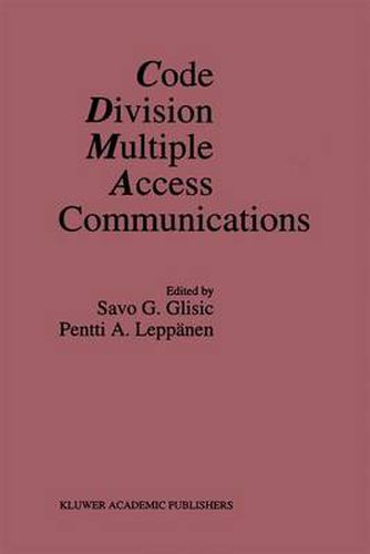 Cover image for Code Division Multiple Access Communications