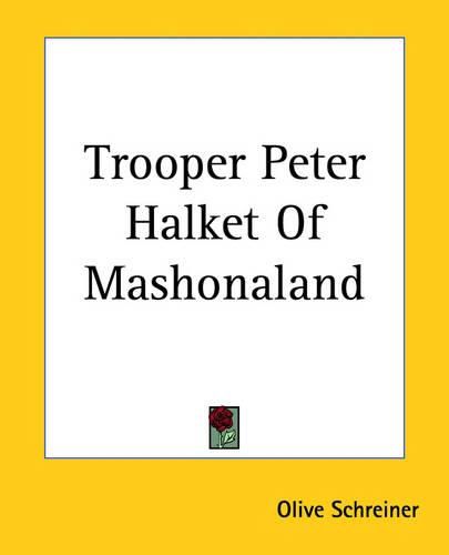 Cover image for Trooper Peter Halket Of Mashonaland