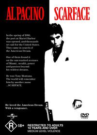 Cover image for Scarface Dvd Single Disc