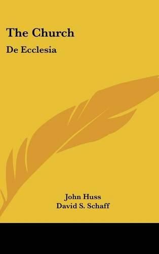 Cover image for The Church: de Ecclesia