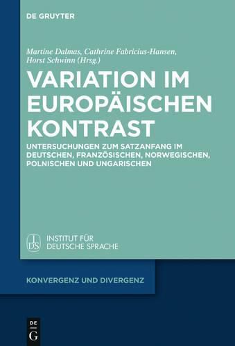 Cover image for Variation im europaischen Kontrast