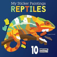 Cover image for My Sticker Paintings: Reptiles