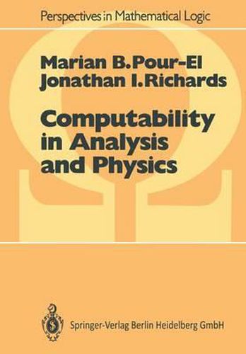 Cover image for Computability in Analysis and Physics