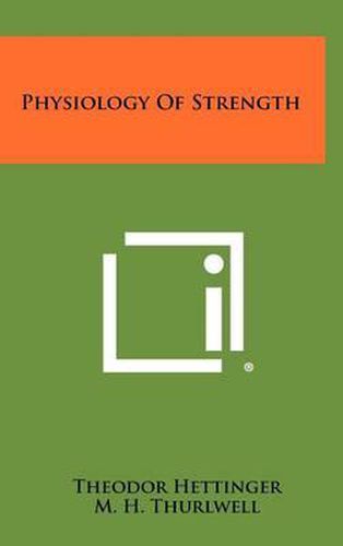 Cover image for Physiology of Strength