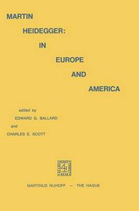 Cover image for Martin Heidegger: In Europe and America