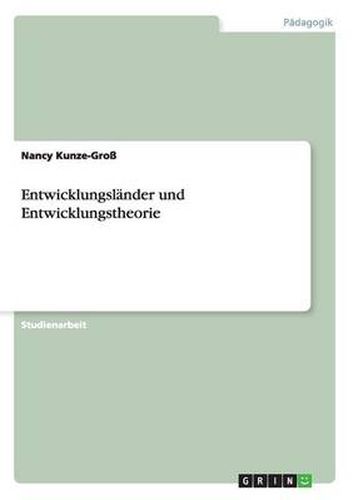 Cover image for Entwicklungslander und Entwicklungstheorie