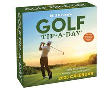 Cover image for Bill Kroen's Golf Tip-A-Day 2025 Calendar