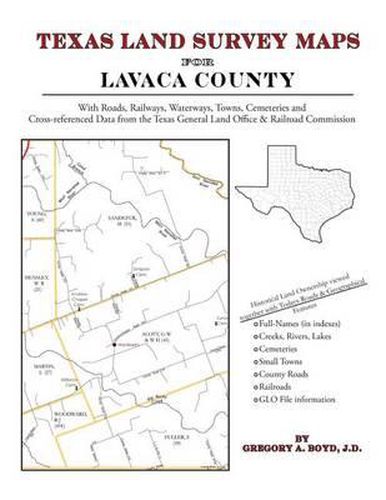 Texas Land Survey Maps for Lavaca County