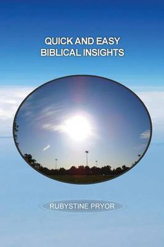 Cover image for Quick and Easy Biblical Insights