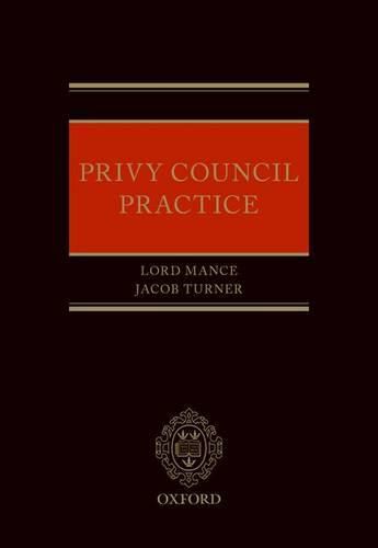 Privy Council Practice