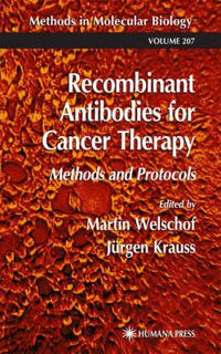 Cover image for Recombinant Antibodies for Cancer Therapy: Methods and Protocols