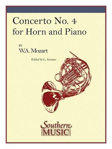 Cover image for Concerto No 4, K495