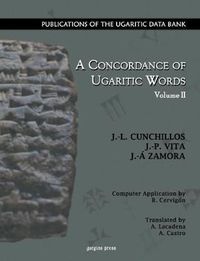 Cover image for A Concordance of Ugaritic Words (vol 2)