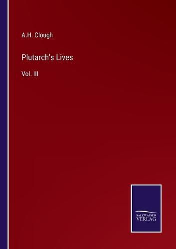 Cover image for Plutarch's Lives