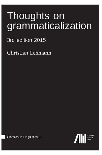 Cover image for Thoughts on grammaticalization