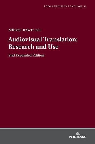 Cover image for Audiovisual Translation - Research and Use: 2nd Expanded Edition