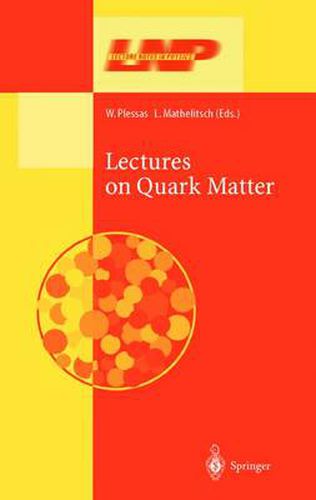 Cover image for Lectures on Quark Matter