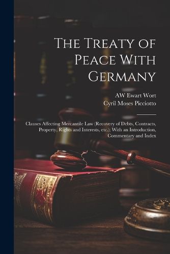 Cover image for The Treaty of Peace With Germany