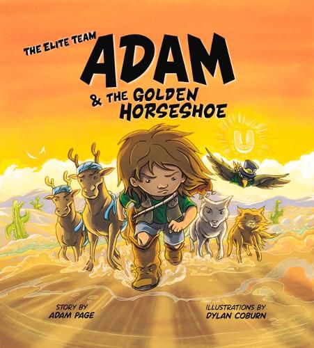 Cover image for Adam and the Golden Horseshoe